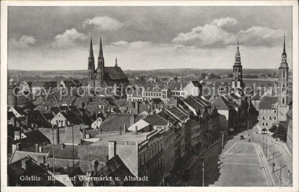 Goerlitz Sachsen Obermarkt Altstadt