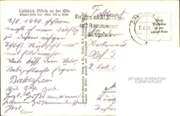 Pillnitz Lustschloss Elbe Fliegeraufnahme – Bild 2