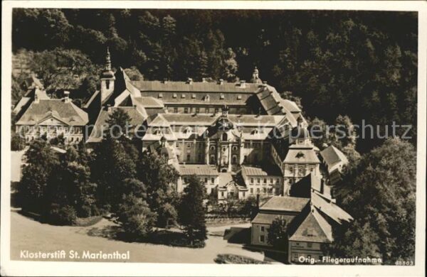 Marienthal Oberlausitz St. Marienthal Klosterstift Fliegeraufn
