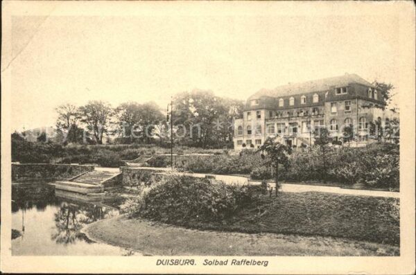 Duisburg Ruhr Solbad Raffelberg