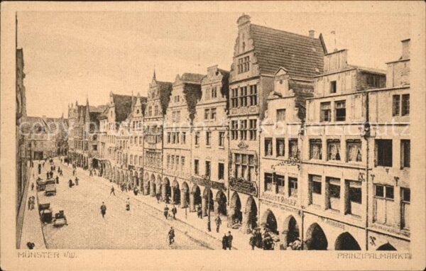 Muenster Westfalen Prinzipalmarkt