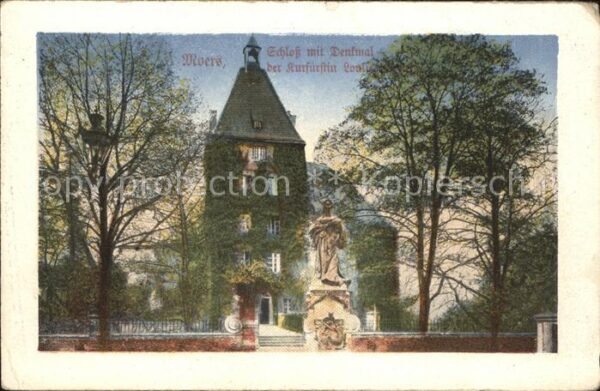 Moers Schloß Denkmal