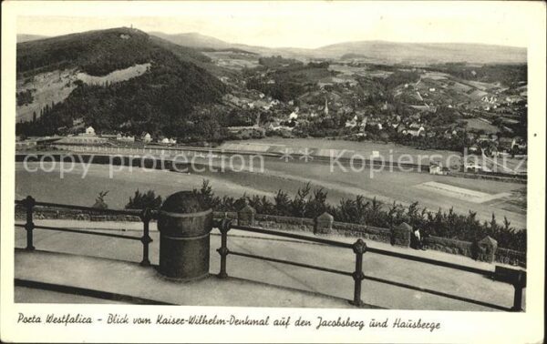 Porta Westfalica Kaiser-Wilhelm Denkmal Jacobsberg Hausb