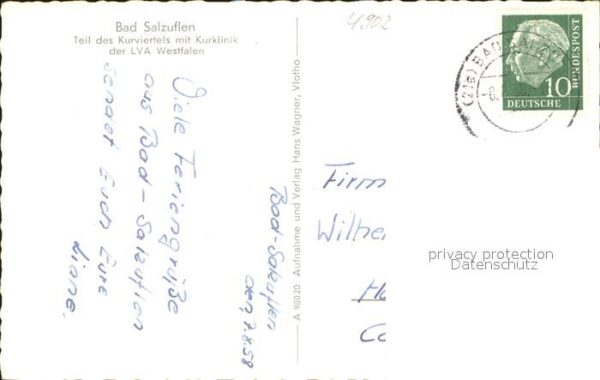 Bad Salzuflen Kurviertel Kurklinik LVA Westfalen – Bild 2