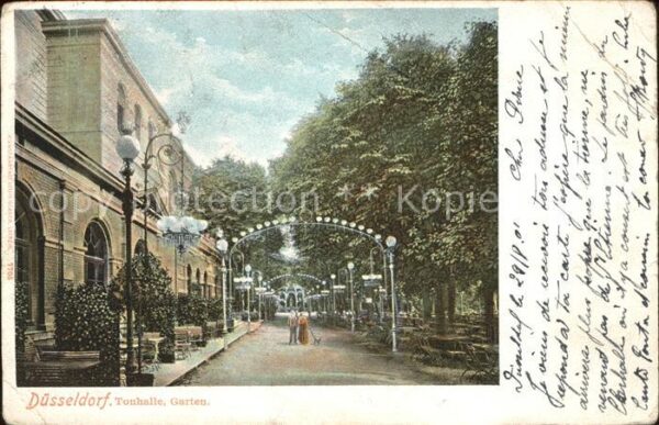 Duesseldorf Tonhalle Garten