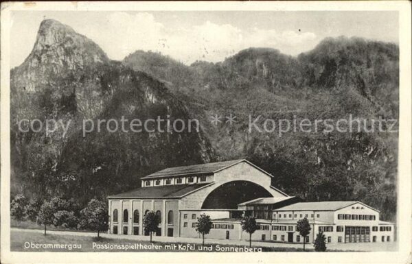 Oberammergau Passionspieltheater Kofel Sonnenberg