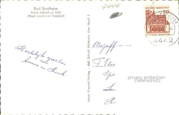Bad Bentheim Fürstl. Schloß – Bild 2