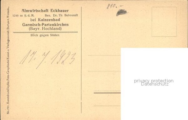 Garmisch-Partenkirchen Almwirtschaft Eckbauern – Bild 2