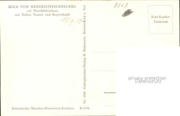 Wendelsteinhaus Hohen Tauern Bayrischzell – Bild 2