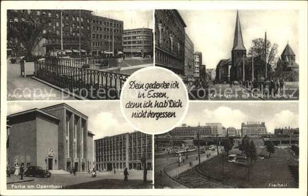 Essen Ruhr Freiheit Kettwigergstr. Burgplatz