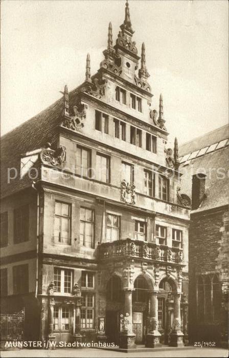 Muenster Westfalen Stadtweinhaus