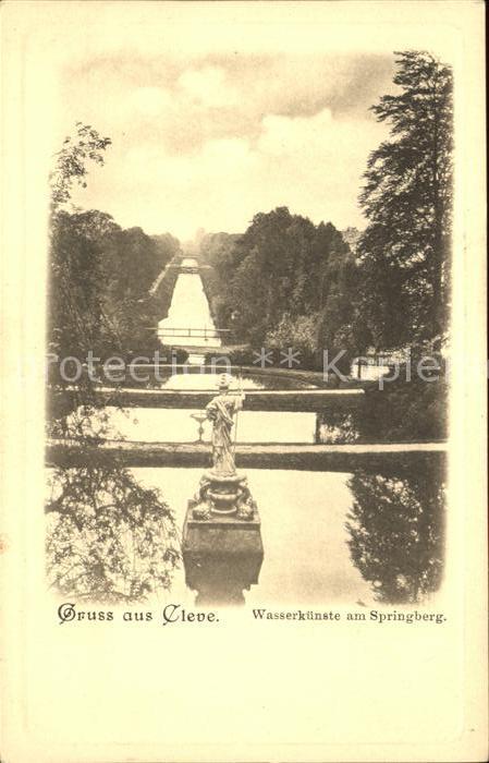 Cleve Kleve Wasserkünste Springberg