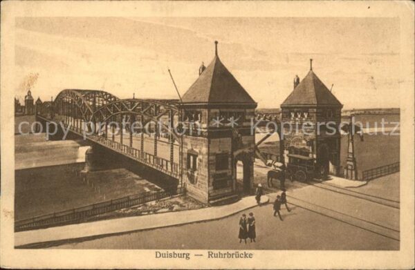 Duisburg Ruhr Ruhrbrücke