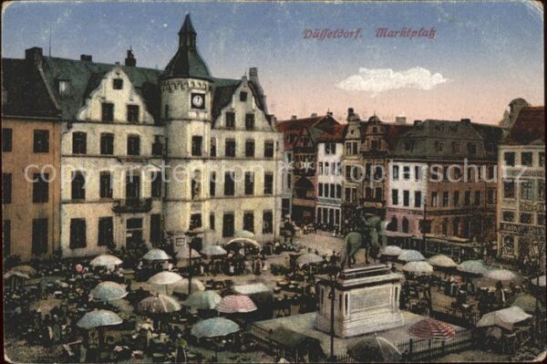 Duesseldorf Marktplatz