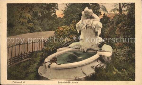 Duesseldorf Blondat-Brunnen