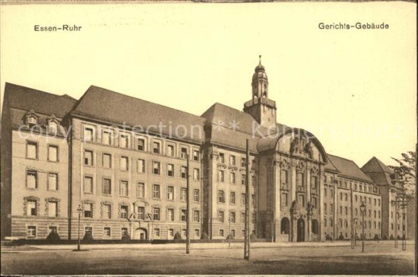 Essen Ruhr Gerichts-Gebäude