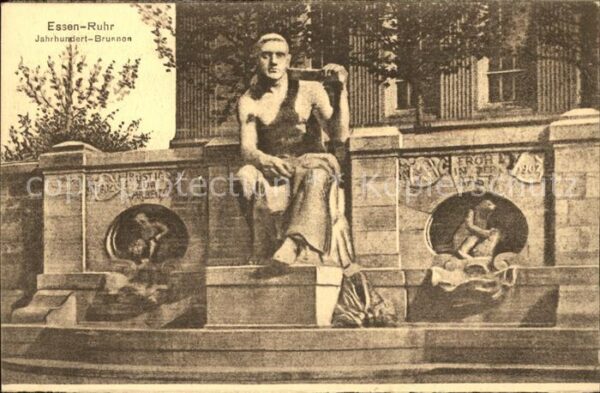 Essen Ruhr Jahrundert-Brunnen