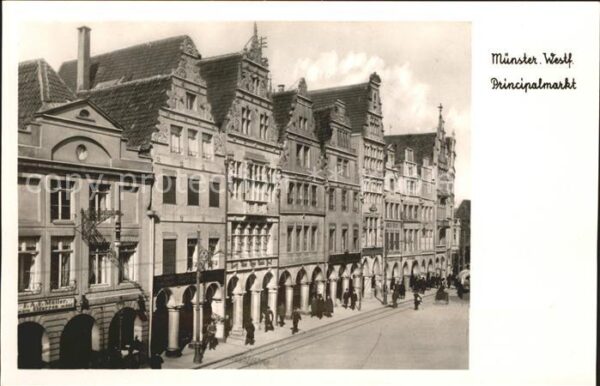 Muenster Westfalen Principalmarkt