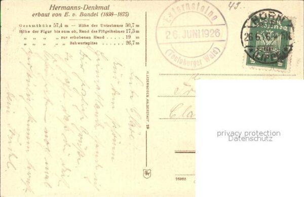 Teutoburgerwald Hermanns-Denkmal – Bild 2