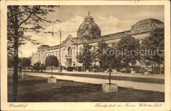 Duesseldorf Kunstpalast Kaiser Wilhelm Park