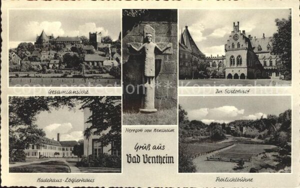 Bad Bentheim Freilichtbühne Schloßhof Badehaus-Logie