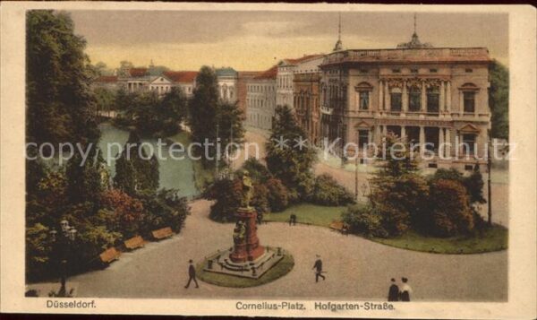 Duesseldorf Cornelius-Platz Hofgarten Strasse