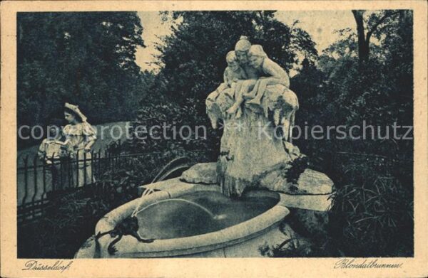 Duesseldorf Blondathbrunnen
