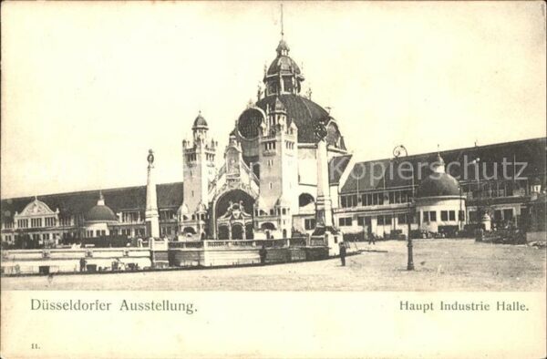 Duesseldorf Haupt Industrie Halle Ausstellung