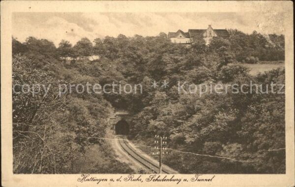 Hattingen Ruhr Schulenburg Tunnel
