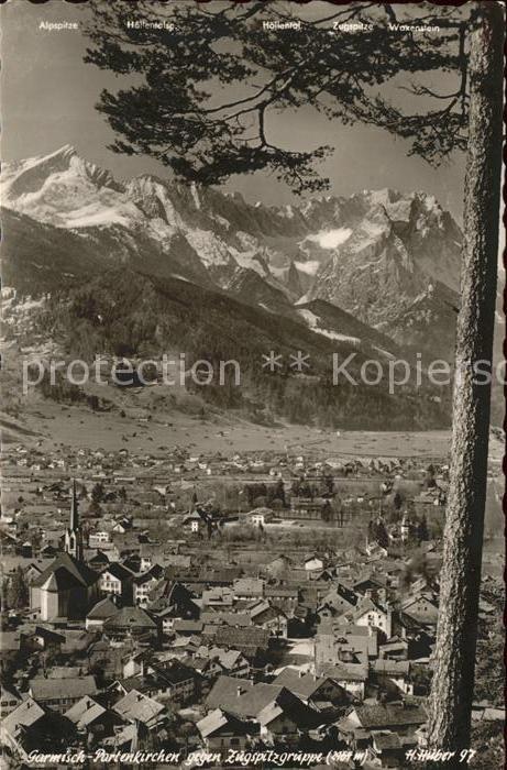 Garmisch-Partenkirchen Alpspitze Zugspitze Wakenstein