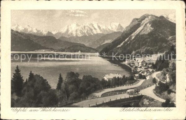 Urfeld Walchensee Hotel Fischer See