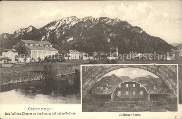 Oberammergau Zuschauer-Raum Passions-Theater