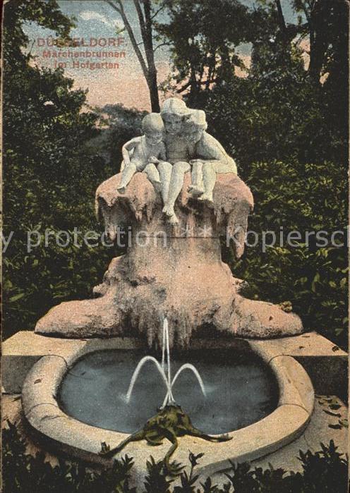 Duesseldorf Märchenbrunnen Hofgarten