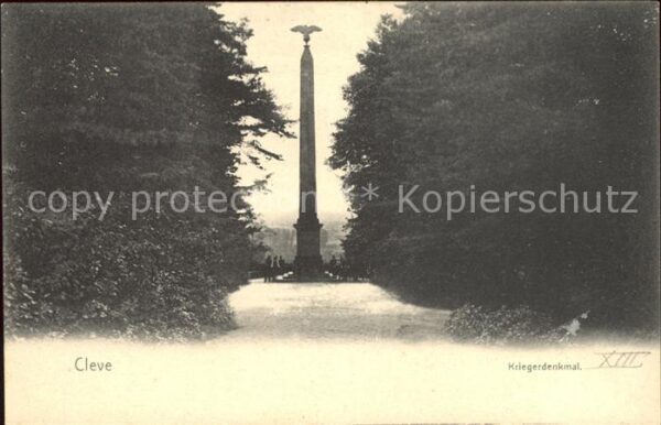 Cleve Kleve Kriegerdenkmal XIII
