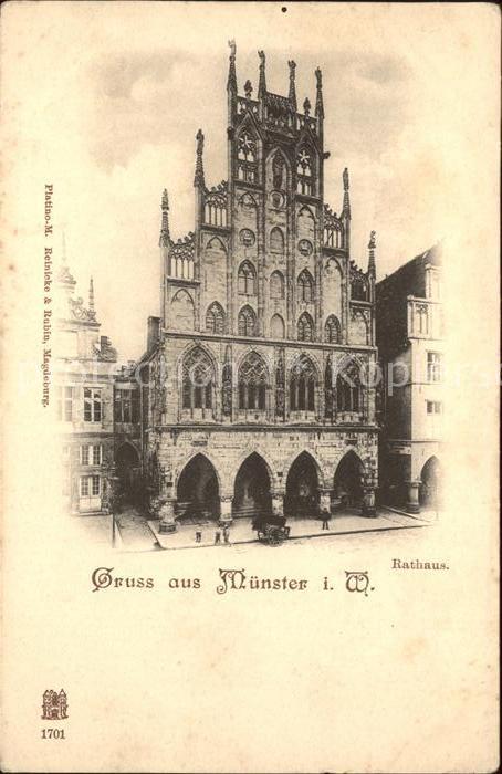 Muenster Westfalen Rathaus