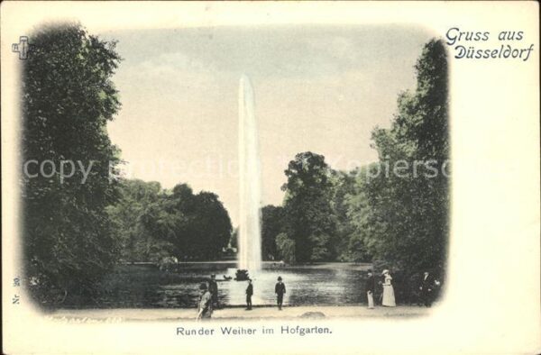 Duesseldorf Weiher Hofgarten