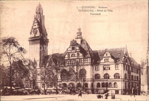 Duisburg Ruhr Rathaus