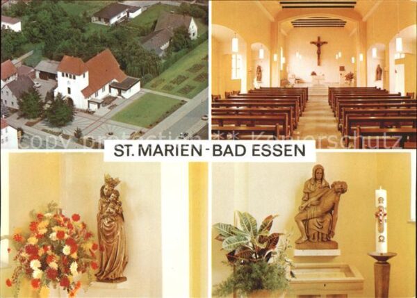 Bad Essen St. Marien Fliegeraufnahme Altar