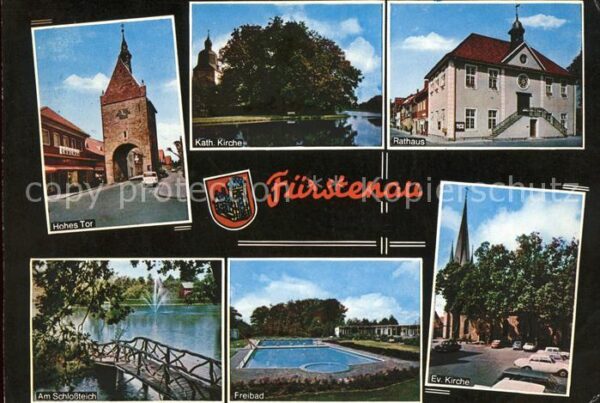 Fuerstenau Hannover Ev. Kirche Wappen Rathaus Hohes Tor Sch