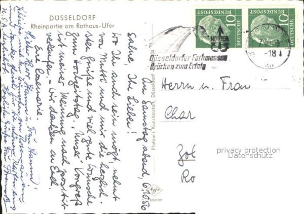 Duesseldorf Rheinpartie Rathaus-Ufer – Bild 2