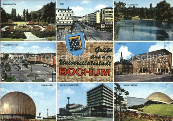 Bochum Wappen Planetarium Stadtpark