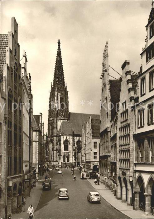 Muenster Westfalen Prinzipalmarkt