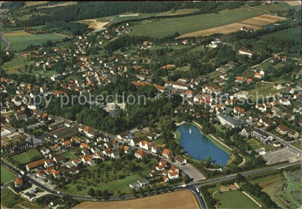 Horn-Bad Meinberg Fliegeraufnahme Teutoburger Wald