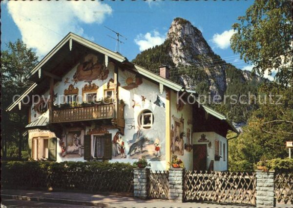 Oberammergau Oberbayerische Lüftmalerei