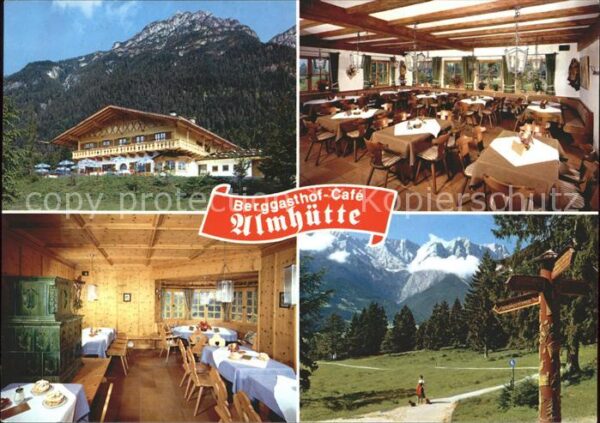 Garmisch-Partenkirchen Berggasthof Cafe Almhütte