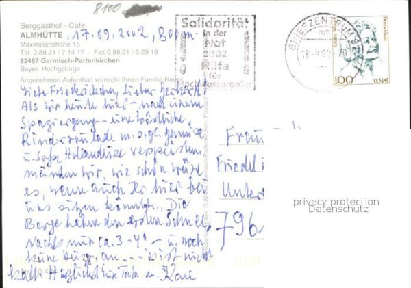 Garmisch-Partenkirchen Berggasthof Cafe Almhütte – Bild 2