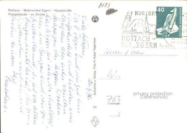 Tegernsee Rottach-Egern Kirche Stadt – Bild 2