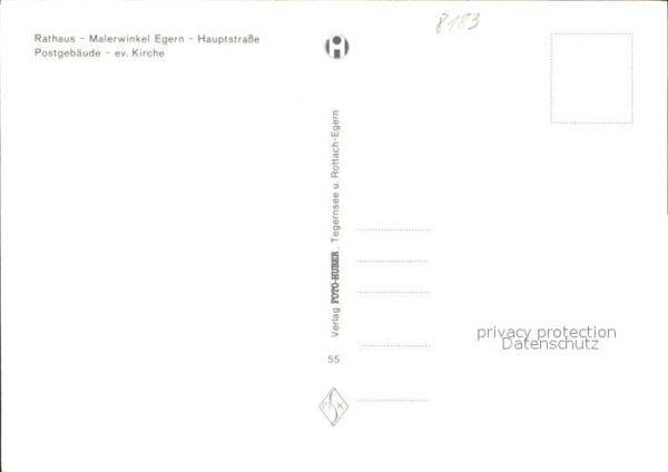 Rottach-Egern Rathaus Malerwinkel Hauptstr. ev. Kirch – Bild 2