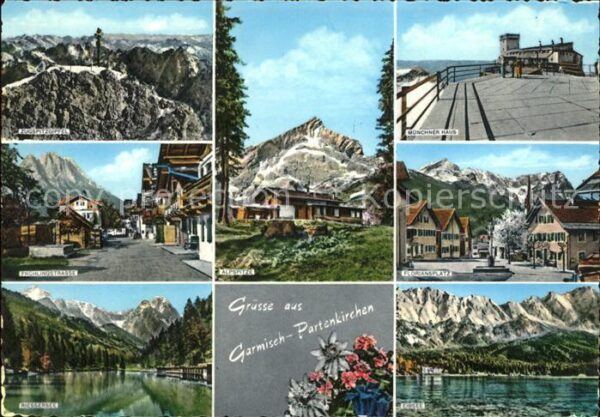 Garmisch-Partenkirchen Floriansplatz Münchner Haus