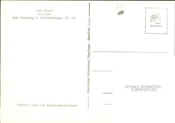 Oberammergau Graswang Haus Gasthaus – Bild 2